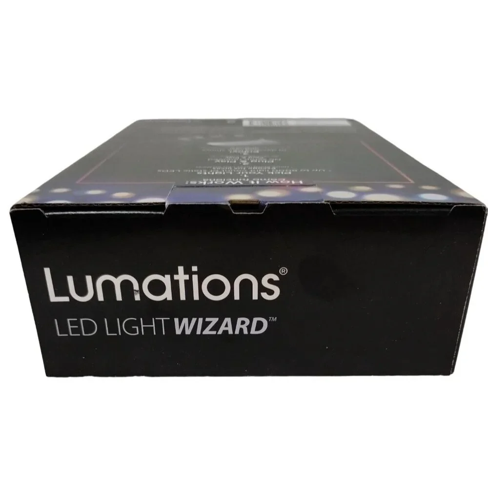Lumations LED Light Wizard 4 Ports Light Show with Remote Control 10 Effects